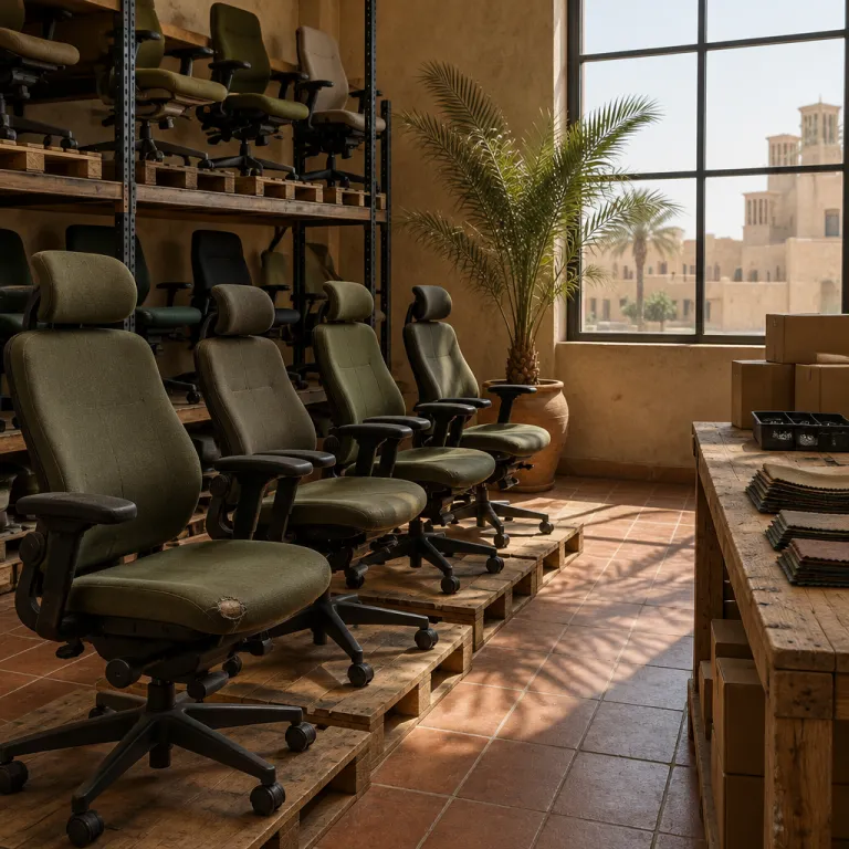 Why office managers in the Emirates are turning to the Steelcase Leap V2 used market