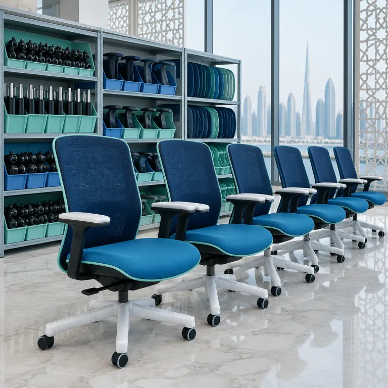 Strategic management of office chair components in Arabian Emirate workplaces