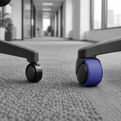 How to choose caster wheels that glide smoothly on office carpet